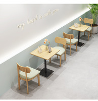 Ensemble de meubles de restaurant moderne, canapé en cuir PU, table à manger, chaises, structure en métal