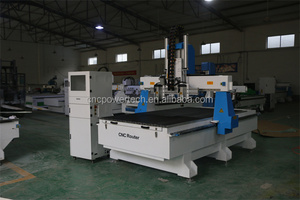 Chine populaire multi-broches CNC routeur rotatif avec table à vide verticale pompe à engrenages essentielle Syntec Richauto - Product Image 4
