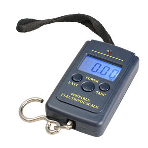 40 kg/10g Mini Digital Scala per la Pesca di Viaggio Dei Bagagli del Peso di <span class=keywords><strong>Stadera</strong></span> Portatile Elettronica Gancio Appeso Scala Scale A Mano - Product Image 1