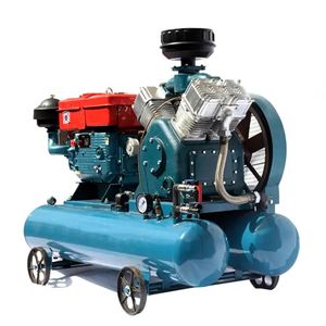 Compresseur d'air portable diesel à piston alternatif 1,8 m³ 5 bars pour perforatrice de roche, marteau pneumatique et petite mine - Product Image 1