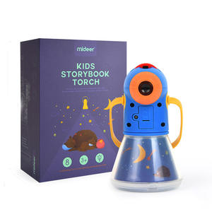 Proyector de historias Mideer, juguete luminoso para niños, lámpara para dormir de educación temprana con batería incorporada, enchufe estadounidense, plástico multifuncional - Product Image 3