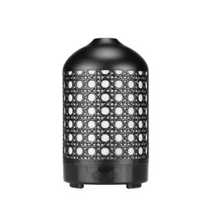 Diffuseur d'arômes noir en forme de colonne, humidificateur électrique portable, diffuseur d'huiles essentielles pour bureau et dortoir - Product Image 1