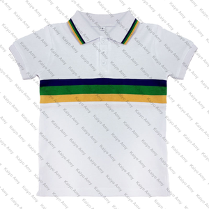 Vêtements de Mardi Gras RTS, t-shirts pour hommes, violet, vert, or, vêtements pour enfants, t-shirts en coton pour garçons de Mardi Gras - Product Image 3