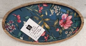 New Arrival Wooden oval Tray <b>top</b> selling for Indoor and Outdoor Christmas <b>Decor</b> Stylish and Practical - Product Image 2