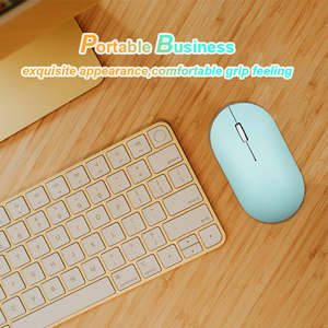 Souris sans fil ergonomique rétroéclairée par LED USB simple et silencieuse pour ordinateur portable/tablette/iPhone/Android <span class=keywords><strong>PC</strong></span> - Product Image 3