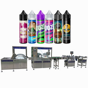 Machine d'emballage de capsulage de remplissage de bouteilles liquides automatique de 30ml 60ml 100ml - Product Image 1