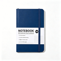 Carnet A6 en cuir PU 2026 avec impression de logo personnalisé, 100 pages quadrillées blanc ivoire, reliure Wire-O, couleur macaron, agenda scolaire, cadeau