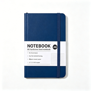 2026 PU Leather <b>A6</b> Notebook Custom Logo Printing 100 Ivory White Grid Pages Wire-O Binding Macaron Color School <b>Diary</b> Gift - Product Image 3
