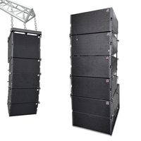 Système de sonorisation professionnel à double enceinte colonne de 10 pouces pour intérieur et extérieur, à bon prix, impédance 8 ohms pour la diffusion sonore en extérieur