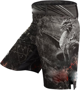 กางเกง MMA ยิวยิตสู BJJ ไซส์ใหญ่สำหรับผู้ชาย เอวยางยืด ระบายอากาศได้ดี กันน้ำ กันลม เป็นมิตรกับสิ่งแวดล้อม ป้องกันรอยยับ - Product Image 4