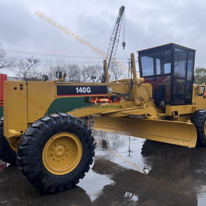 Niveleuse d'occasion Caterpillar 140H/140G 2021-2023 Modèle 1000 heures de poids 23000kg Matériel de construction pour rapport vidéo - Product Image 1