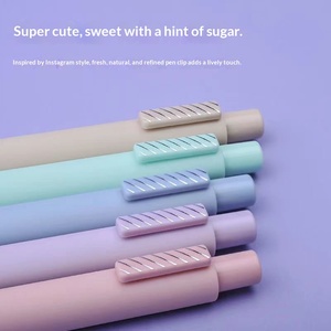 ซันชิ ชูการ์ ซีรีส์ปากกาพลาสติกแบบคลิกคุณภาพสูง 0.5 มม. แกนสีดำ เขียนลื่น <span class=keywords><strong>ง</strong></span>่ายต่อการเขียน ปากกาสำหรับนักเรียน แก้โจทย์ข้อสอบ - Product Image 3