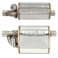 Tambour universel de silencieux de Valve électronique/mécanique d'onde sonore de voiture d'échappement à distance d'acier inoxydable chaud