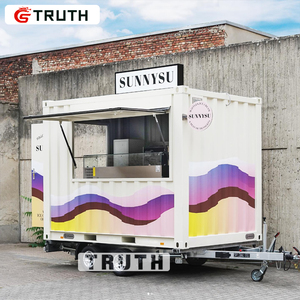 Contenedor Móvil para Restaurante Truth, Camión de Comida Prefabricado, Camión de Postres Totalmente Equipado, Camión de Comida Callejera Móvil para <span class=keywords><strong>Shawarma</strong></span> - Product Image 1