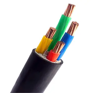 Low Voltage XLPE Insulated PVC Sheathed Unarmoured 16mm2 4 Cores Copper Power Cable 4x16mm2