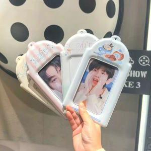 Porte-photocard Kpop personnalisé, carte PVC mignonne avec porte-clés pour collection <span class=keywords><strong>de</strong></span> photos <span class=keywords><strong>de</strong></span> stars, <span class=keywords><strong>prix</strong></span> d'usine - Product Image 2