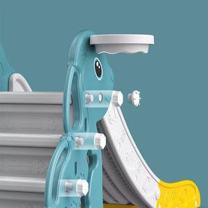 Glissière pliante en plastique d'intérieur de terrain de jeu de toboggan de <span class=keywords><strong>chiot</strong></span> de dessin animé de stockage pratique de vente chaude - Product Image 5