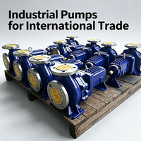 Motor Trifásico Antiexplosión IH50-32-125 de Funcionamiento Estable, Bomba Química de Acero Inoxidable IH OEM para Desulfuración de Gases de Combustión