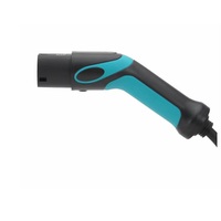 Nouvelle station de charge et pistolet de recharge portable T2 bleu clair pour véhicules électriques avec prise mâle