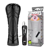 Dispositif de masturbation masculin 7 fréquences Hercules Cup, en caoutchouc souple vibrant, pour le commerce extérieur, produit érotique pour adultes.