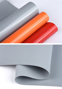 Precio de fábrica, 18oz, tela de PVC para exteriores, Anti UV, <span class=keywords><strong>blanco</strong></span>, impermeable, Anti-moho, rollo de lona, Tarpal para cubiertas de aves de corral - Product Image 6