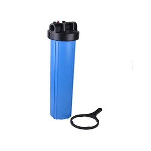 Best price 20 inch big blue water filter housing plastic Jumbo blue filter