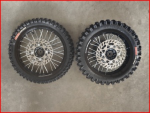 Pneu tout-terrain <span class=keywords><strong>KEN</strong></span>* 12/14 pouces avant et arrière avec chambre à air pour moto électrique, pneus tout-terrain, jantes en alliage à rayons - Product Image 1