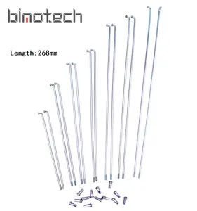 China Factory 14G 268mm Steel Spokes all size for bicycle