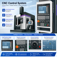 Machine de découpe de précision industrielle à haute rigidité pour tour CNC vertical – Vente en gros