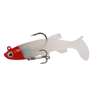 Leurre de pêche hélice queue leurre de pêche souple 85mm/13g appât en Gel de silice artificiel avec crochets