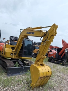 Mini-excavatrice Komatsu PC70-8 d'occasion, 7 tonnes, excavatrice sur chenilles avec système hydraulique d'origine - Product Image 5