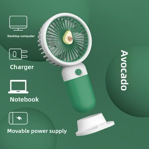 Ventilador Portátil de Mano, Diseño de Dibujos Animados, Hecho a Mano, Ecológico, Material ABS, para Escritorio y Cuello, Regalo Novedoso - Product Image 6