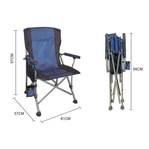 Al Aire Libre portátil plegable ligero de hierro Venta caliente reclinable plegable pesca Camping silla para la escuela y el uso del almacén - Product Image 6