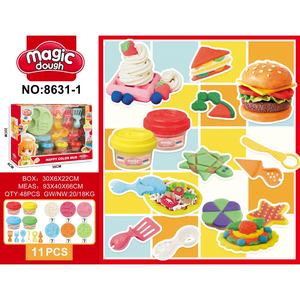 Ensemble de jouets populaires en pâte à <span class=keywords><strong>modeler</strong></span> et kit d'outils, jeu de cuisine, jeu d'imitation, jouet alimentaire pour tout-petits Fengqi - Product Image 6
