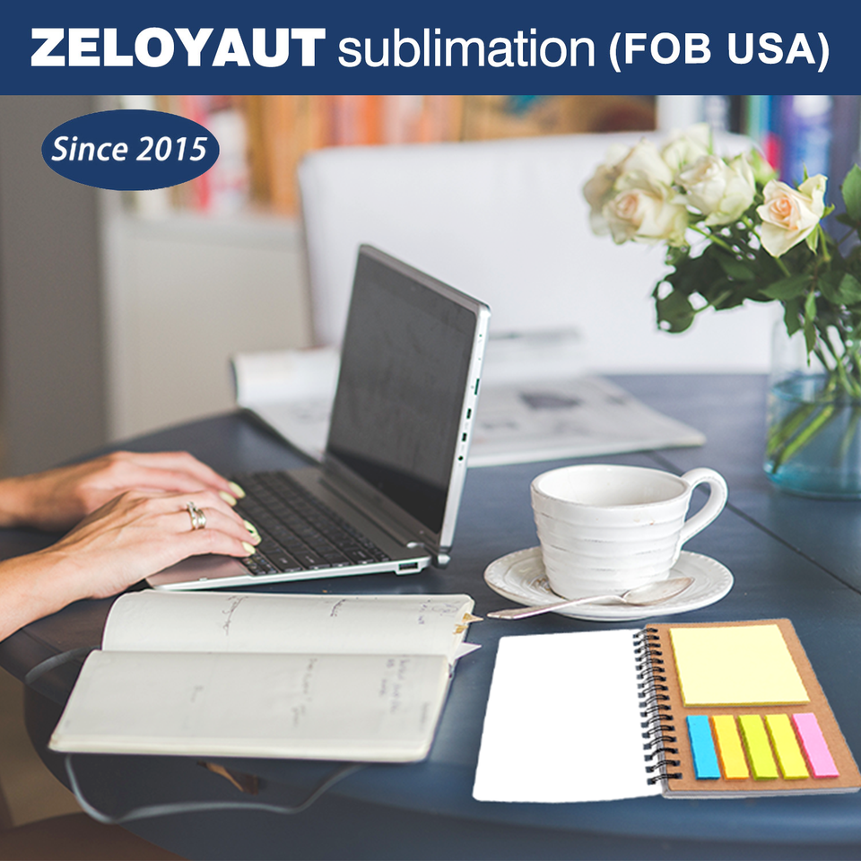 ZELOYAUT Premium Sublimation Blanks - Customizable Notebooks