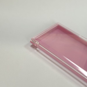 Transparent Plastic Eyelash Packaging <b>Box</b> 11cm X 1.5cm X 5.5cm Cosmetic Storage Case For False Lashes - Product Image 3