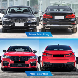 Nuevos Faros Antiniebla Delanteros/Traseros LED y Luces Traseras para BMW Serie 5 G30/G38 2017-2023, Kit de Carrocería con Montaje Universal - Product Image 2