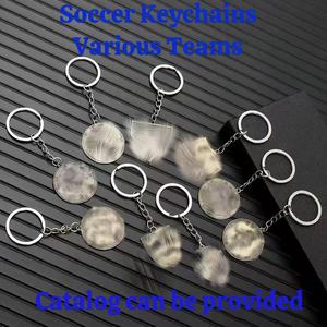 Llavero de Fútbol al por Mayor, Llavero de Goma de Equipos de Fútbol Europeos para Fanáticos, Llavero de PVC Suave 3D, Ligero, Impresión Tipográfica - Product Image 2