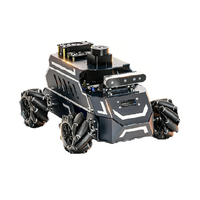 Robot d'inspection extérieur à charge lourde de 2,68 kg |   Moteur réducteur 520, forte puissance, interaction vocale IA, aluminium, éducation STEM
