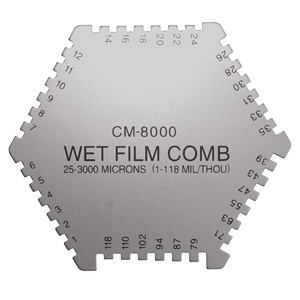Peine para Medir el Espesor de Película Húmeda ISO2808-74 CM-8000 - Product Image 1