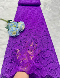 Tela de Encaje de Cordón Guipur de <span class=keywords><strong>Moda</strong></span> NI.AI, Tela de Encaje de Cordón Africana de Alta Calidad para Fiestas Nigerianas - Product Image 5