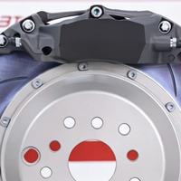 Kits de freinage automobile AP9660 6 pistons pour étrier de frein de course pour BMW Série 5 Série 7 Audi A3 A4L A5 A8 S3 8V S4 S5 S7 RS4 RS7 Q5 Q6 Q7