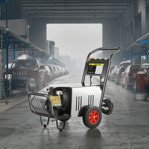 เครื่องฉีดน้ำแรงดันสูง 3KW น้ำเย็น 200 บาร์ สภาพใหม่ สำหรับล้างรถและทำความสะอาดฟาร์ม  200 บาร์ แรงดันสูง 3KW น้ำเย็น - Product Image 1