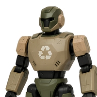 Umweltfreundliche Actionfigur Roboter-Kunstspielzeug aus recyceltem Kunststoff, Ausstellungsmodell, Sci-Fi-Geschenkspielzeug