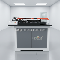 Machine de cintrage automatique de tubes/tuyaux/armatures en acier, alimentée par courant électrique 380V 1.5KW, avec précision de 1% et protection IP55