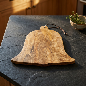 Planche à découper rectangulaire en bois, épaisseur 2,0 cm, facile à nettoyer, passe au lave-vaisselle, écologique, ustensiles de cuisine BS INTERNATIONAL NAQ889700 - Product Image 2