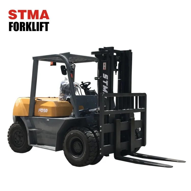 Stma Merek Fork Lift Mesin Diesel 5 T 6 T 7 T 8 T 10 T Mesin Forklift