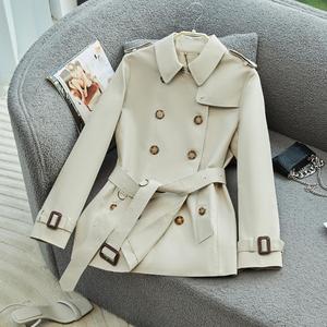 <span class=keywords><strong>Trench</strong></span> blanc tendance boucles chaud ODM/OEM <span class=keywords><strong>Beige</strong></span> manteaux vente longue vêtements pour femmes Original vêtements courts filles - Product Image 2