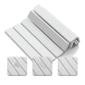 แผ่นรองจานแบบพับได้ แห้งเร็ว ทำจากดินเบา สำหรับวางบนเคาน์เตอร์ครัว - Product Image 1