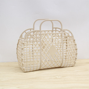 Panier de Rangement de Bain Portable en Plastique <span class=keywords><strong>Diamant</strong></span>, Panier à Linge Souple, Paniers Divers pour Salle de Bain – Vente en Gros - Product Image 6